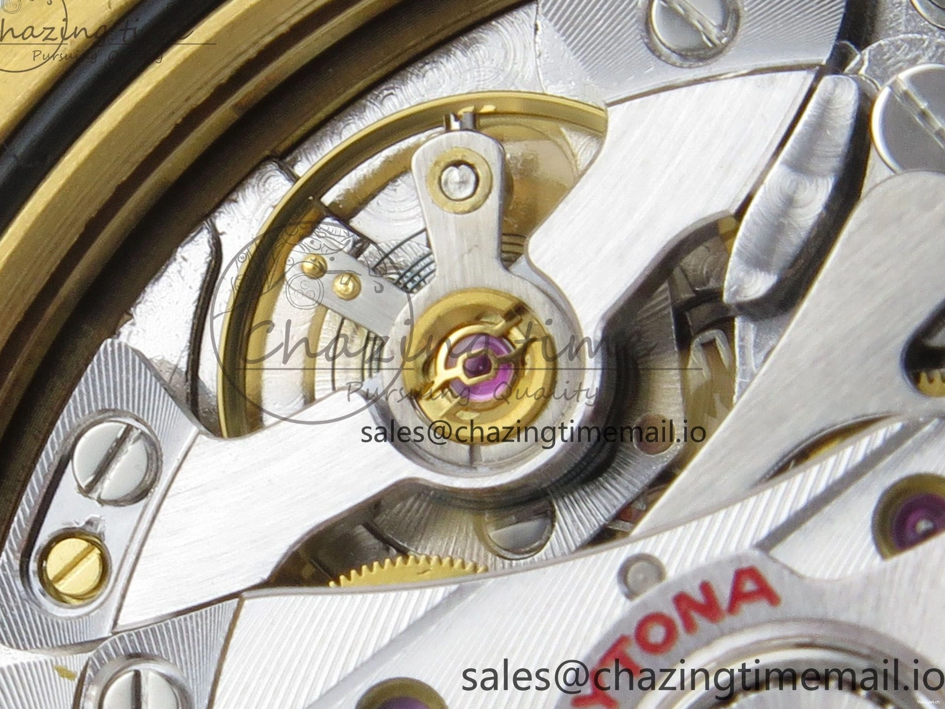 on Dial Daytona 1:1 YG Strap THBF Black SH4131 Edition Best 126518LN Oysterflex 0223